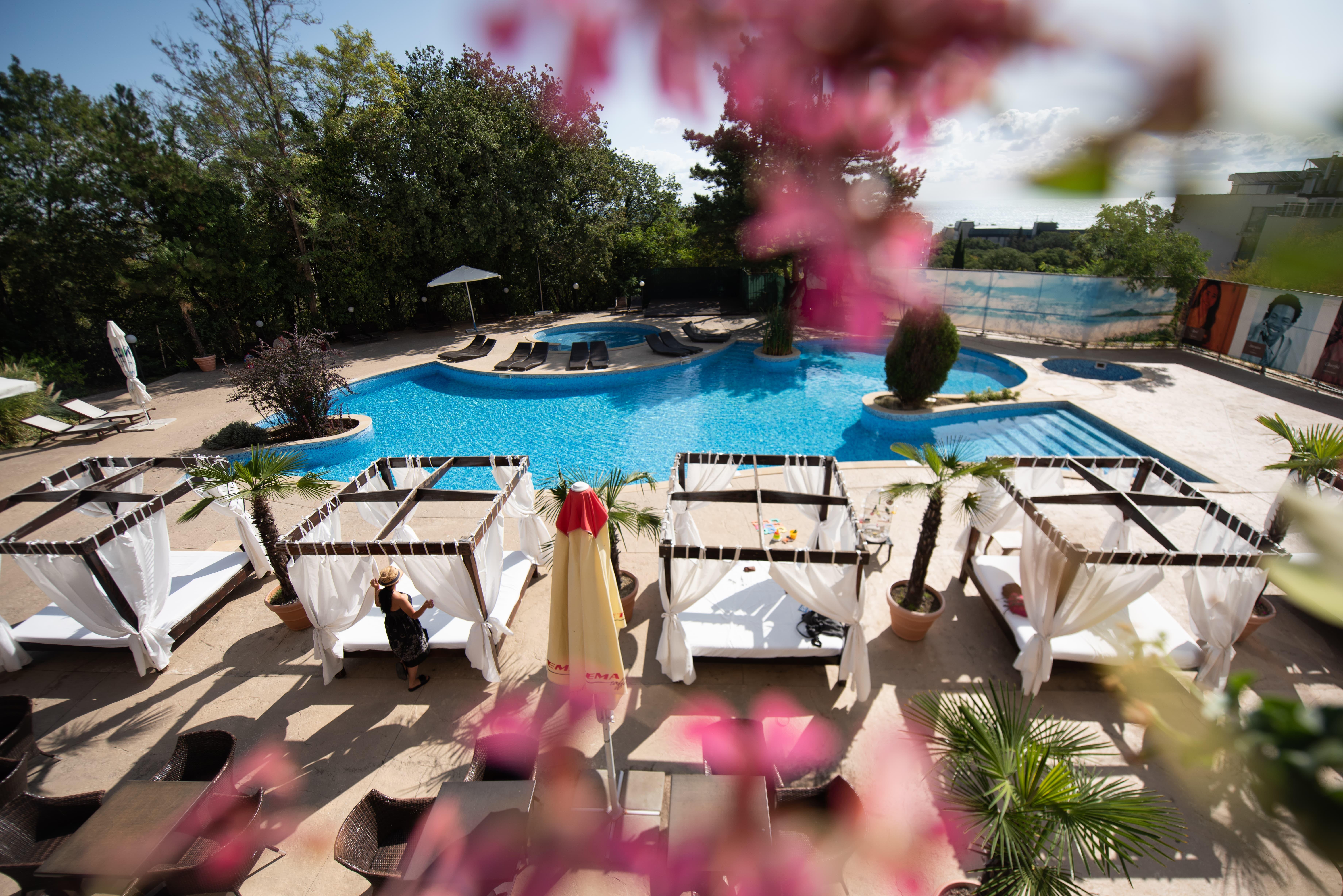 Apollo Spa Resort - Premium All-Inclusive , Pools & Free Beach, Individual Ac In Every Room Goldstrand Exterior foto